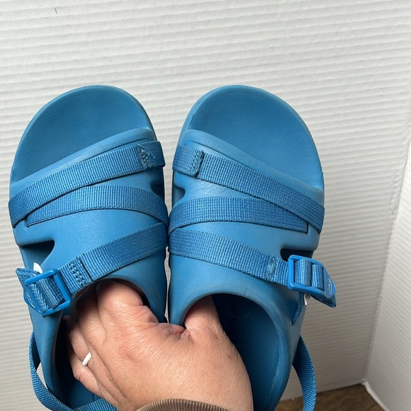 Chaco Blue Sports Sandals Size 5 Big Kids - Picture 11 of 15